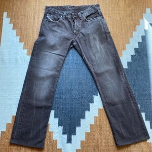 Diesel Industry 31x30 Men’s Brown Distressed Straight Denim Jeans